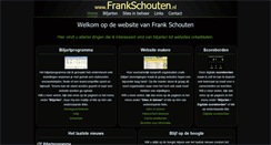 Desktop Screenshot of frankschouten.nl