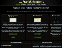 Tablet Screenshot of frankschouten.nl